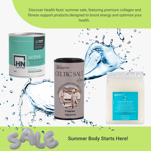 Fitness Support Pack Celtic Salt Active Collagen and Dead Sea salt