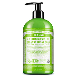 Dr Bronner Organic Sugar Soap Lemongrass