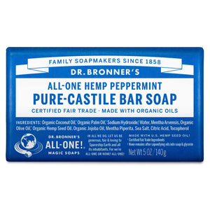 Dr Bronner Bar Peppermint