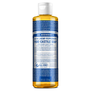 Dr Bronner Pure Castile Liquid Soap Peppermint